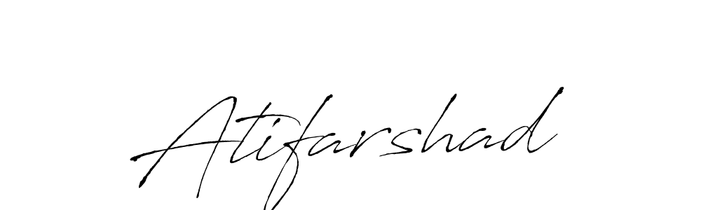 Design your own signature with our free online signature maker. With this signature software, you can create a handwritten (Antro_Vectra) signature for name Atifarshad. Atifarshad signature style 6 images and pictures png