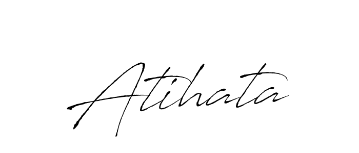 Similarly Antro_Vectra is the best handwritten signature design. Signature creator online .You can use it as an online autograph creator for name Atihata. Atihata signature style 6 images and pictures png