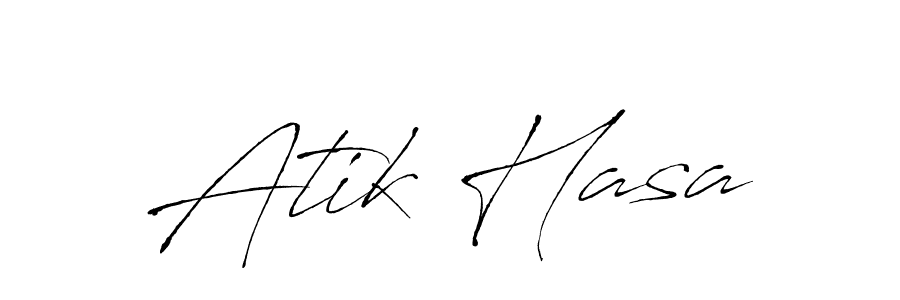 Similarly Antro_Vectra is the best handwritten signature design. Signature creator online .You can use it as an online autograph creator for name Atik Hasa. Atik Hasa signature style 6 images and pictures png