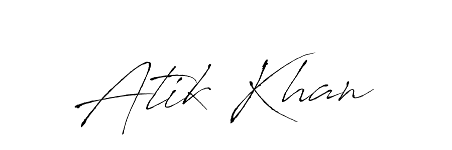 It looks lik you need a new signature style for name Atik Khan. Design unique handwritten (Antro_Vectra) signature with our free signature maker in just a few clicks. Atik Khan signature style 6 images and pictures png