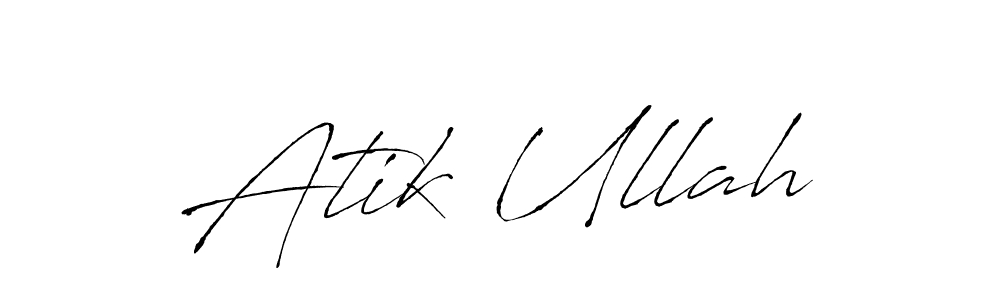 It looks lik you need a new signature style for name Atik Ullah. Design unique handwritten (Antro_Vectra) signature with our free signature maker in just a few clicks. Atik Ullah signature style 6 images and pictures png