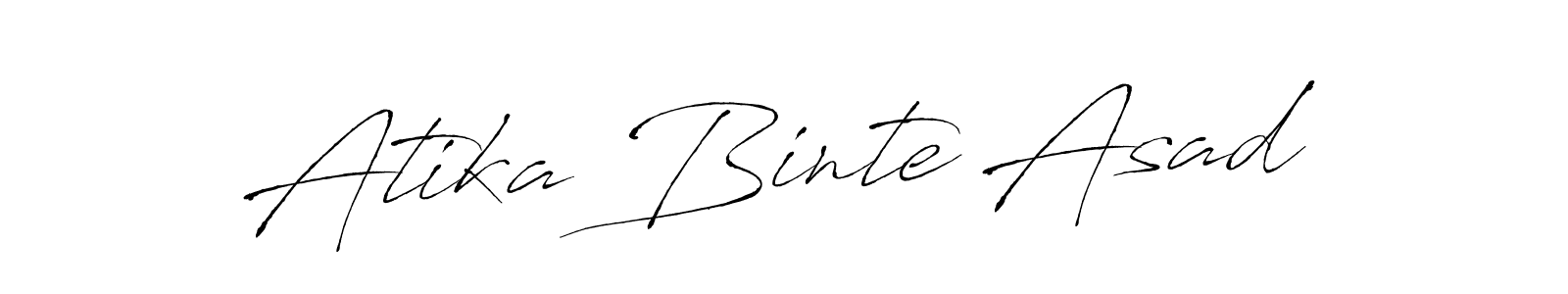 Also we have Atika Binte Asad name is the best signature style. Create professional handwritten signature collection using Antro_Vectra autograph style. Atika Binte Asad signature style 6 images and pictures png
