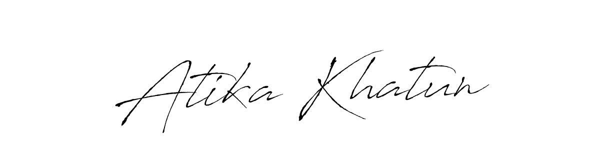Use a signature maker to create a handwritten signature online. With this signature software, you can design (Antro_Vectra) your own signature for name Atika Khatun. Atika Khatun signature style 6 images and pictures png