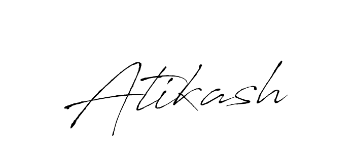 Atikash stylish signature style. Best Handwritten Sign (Antro_Vectra) for my name. Handwritten Signature Collection Ideas for my name Atikash. Atikash signature style 6 images and pictures png