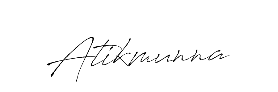 Make a beautiful signature design for name Atikmunna. Use this online signature maker to create a handwritten signature for free. Atikmunna signature style 6 images and pictures png