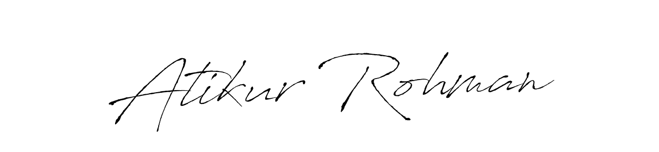 Similarly Antro_Vectra is the best handwritten signature design. Signature creator online .You can use it as an online autograph creator for name Atikur Rohman. Atikur Rohman signature style 6 images and pictures png