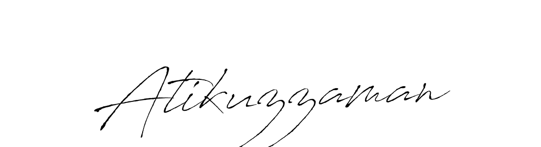 Use a signature maker to create a handwritten signature online. With this signature software, you can design (Antro_Vectra) your own signature for name Atikuzzaman. Atikuzzaman signature style 6 images and pictures png