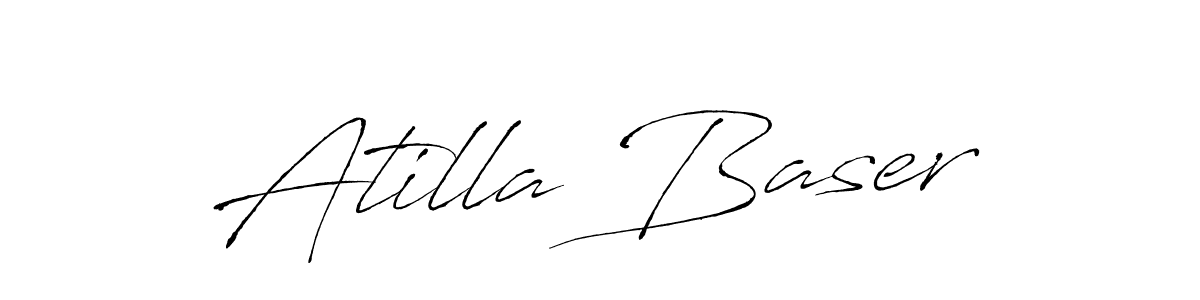 Atilla Baser stylish signature style. Best Handwritten Sign (Antro_Vectra) for my name. Handwritten Signature Collection Ideas for my name Atilla Baser. Atilla Baser signature style 6 images and pictures png