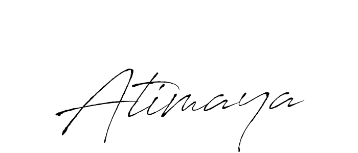 Also You can easily find your signature by using the search form. We will create Atimaya name handwritten signature images for you free of cost using Antro_Vectra sign style. Atimaya signature style 6 images and pictures png