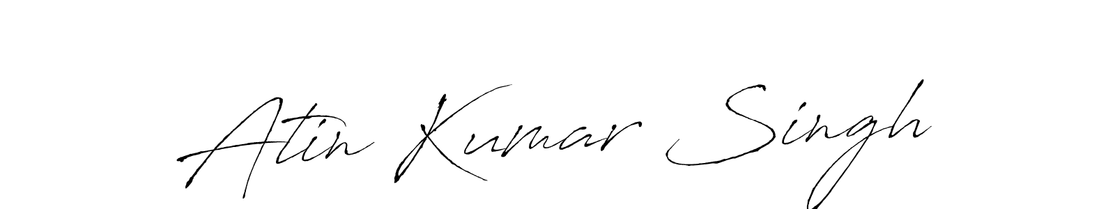 Also we have Atin Kumar Singh name is the best signature style. Create professional handwritten signature collection using Antro_Vectra autograph style. Atin Kumar Singh signature style 6 images and pictures png