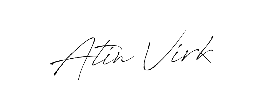 Use a signature maker to create a handwritten signature online. With this signature software, you can design (Antro_Vectra) your own signature for name Atin Virk. Atin Virk signature style 6 images and pictures png