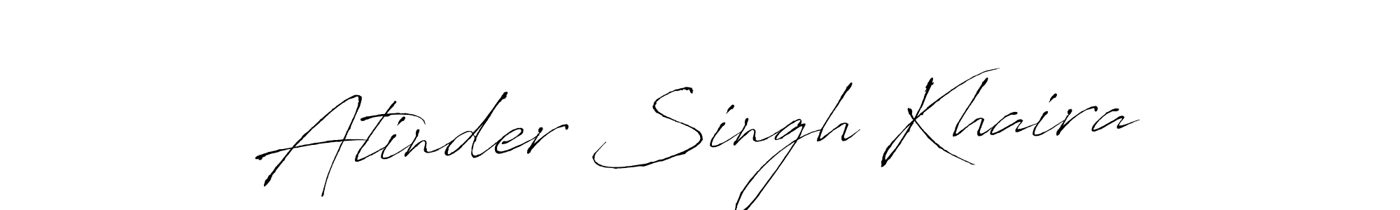 Make a beautiful signature design for name Atinder Singh Khaira. Use this online signature maker to create a handwritten signature for free. Atinder Singh Khaira signature style 6 images and pictures png