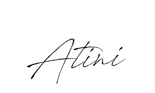 Create a beautiful signature design for name Atini. With this signature (Antro_Vectra) fonts, you can make a handwritten signature for free. Atini signature style 6 images and pictures png