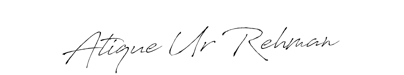 This is the best signature style for the Atique Ur Rehman name. Also you like these signature font (Antro_Vectra). Mix name signature. Atique Ur Rehman signature style 6 images and pictures png