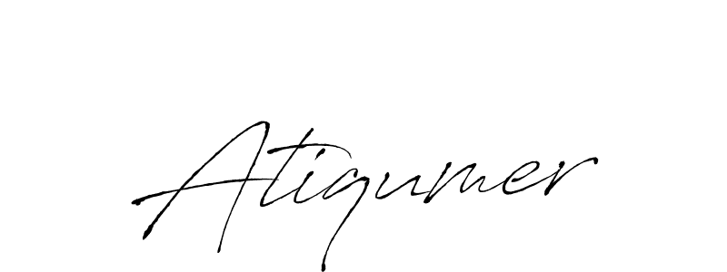 Once you've used our free online signature maker to create your best signature Antro_Vectra style, it's time to enjoy all of the benefits that Atiqumer name signing documents. Atiqumer signature style 6 images and pictures png