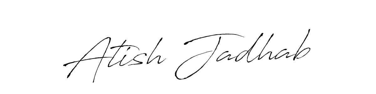 Make a beautiful signature design for name Atish Jadhab. With this signature (Antro_Vectra) style, you can create a handwritten signature for free. Atish Jadhab signature style 6 images and pictures png