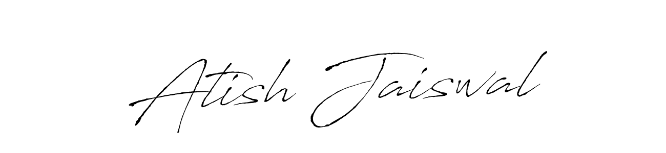 Also we have Atish Jaiswal name is the best signature style. Create professional handwritten signature collection using Antro_Vectra autograph style. Atish Jaiswal signature style 6 images and pictures png
