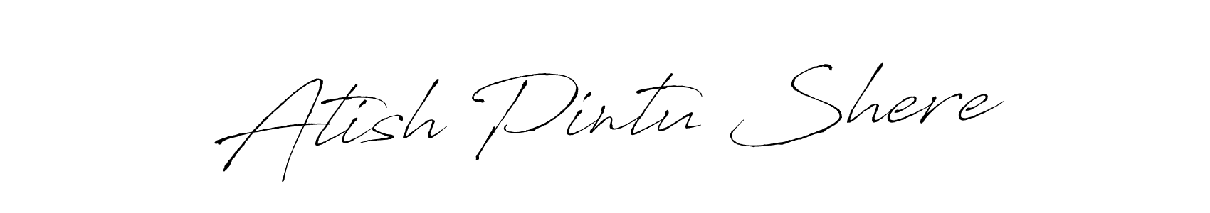 How to make Atish Pintu Shere signature? Antro_Vectra is a professional autograph style. Create handwritten signature for Atish Pintu Shere name. Atish Pintu Shere signature style 6 images and pictures png