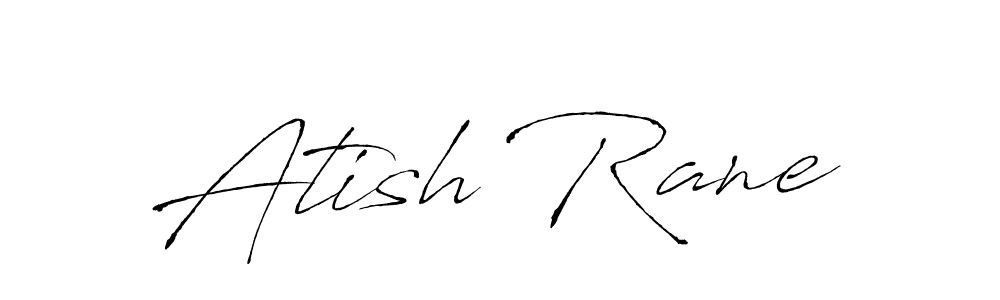 Create a beautiful signature design for name Atish Rane. With this signature (Antro_Vectra) fonts, you can make a handwritten signature for free. Atish Rane signature style 6 images and pictures png