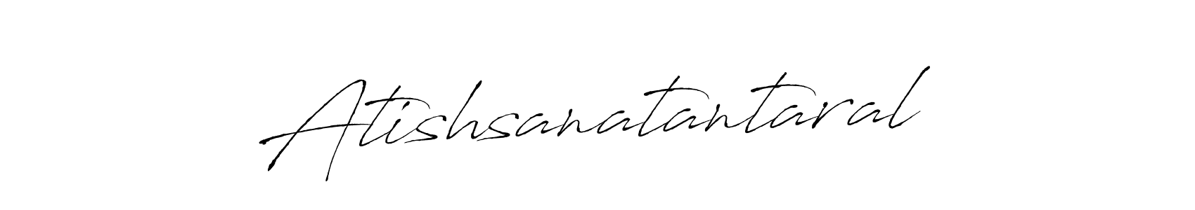 Use a signature maker to create a handwritten signature online. With this signature software, you can design (Antro_Vectra) your own signature for name Atishsanatantaral. Atishsanatantaral signature style 6 images and pictures png