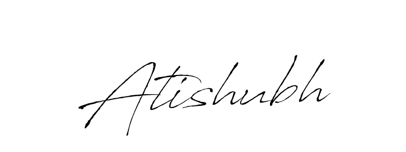 Create a beautiful signature design for name Atishubh. With this signature (Antro_Vectra) fonts, you can make a handwritten signature for free. Atishubh signature style 6 images and pictures png
