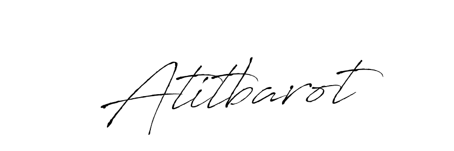 The best way (Antro_Vectra) to make a short signature is to pick only two or three words in your name. The name Atitbarot include a total of six letters. For converting this name. Atitbarot signature style 6 images and pictures png