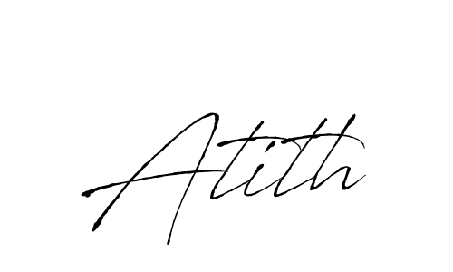 Make a beautiful signature design for name Atith. With this signature (Antro_Vectra) style, you can create a handwritten signature for free. Atith signature style 6 images and pictures png