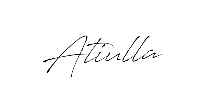You should practise on your own different ways (Antro_Vectra) to write your name (Atiulla) in signature. don't let someone else do it for you. Atiulla signature style 6 images and pictures png