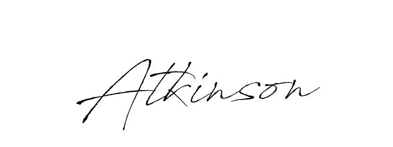 You should practise on your own different ways (Antro_Vectra) to write your name (Atkinson) in signature. don't let someone else do it for you. Atkinson signature style 6 images and pictures png