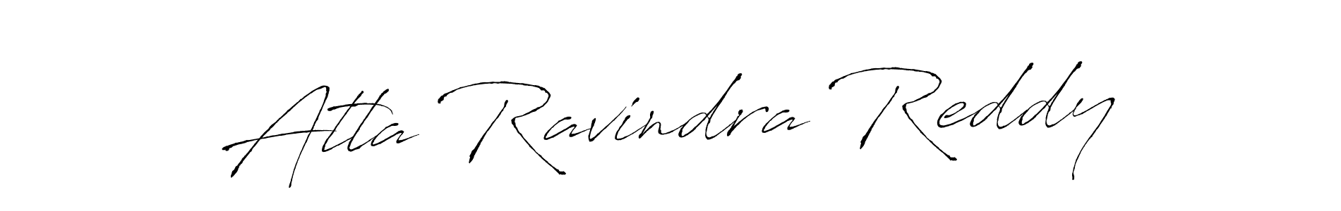 The best way (Antro_Vectra) to make a short signature is to pick only two or three words in your name. The name Atla Ravindra Reddy include a total of six letters. For converting this name. Atla Ravindra Reddy signature style 6 images and pictures png
