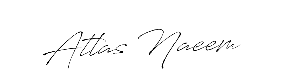 Create a beautiful signature design for name Atlas Naeem. With this signature (Antro_Vectra) fonts, you can make a handwritten signature for free. Atlas Naeem signature style 6 images and pictures png