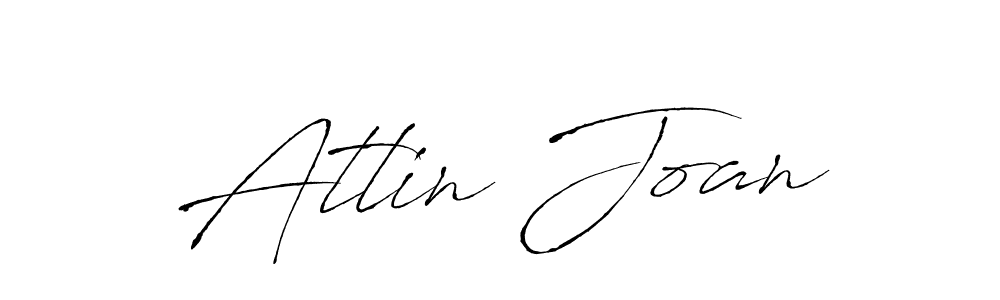 Design your own signature with our free online signature maker. With this signature software, you can create a handwritten (Antro_Vectra) signature for name Atlin Joan. Atlin Joan signature style 6 images and pictures png