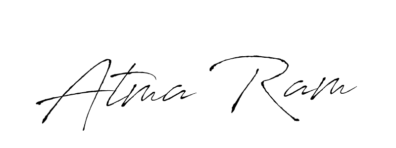 How to make Atma Ram name signature. Use Antro_Vectra style for creating short signs online. This is the latest handwritten sign. Atma Ram signature style 6 images and pictures png