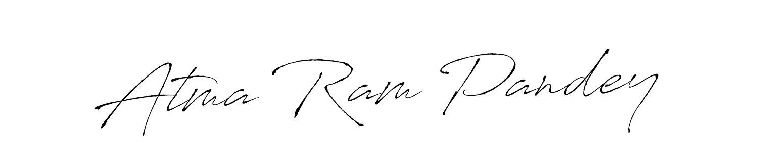 Atma Ram Pandey stylish signature style. Best Handwritten Sign (Antro_Vectra) for my name. Handwritten Signature Collection Ideas for my name Atma Ram Pandey. Atma Ram Pandey signature style 6 images and pictures png