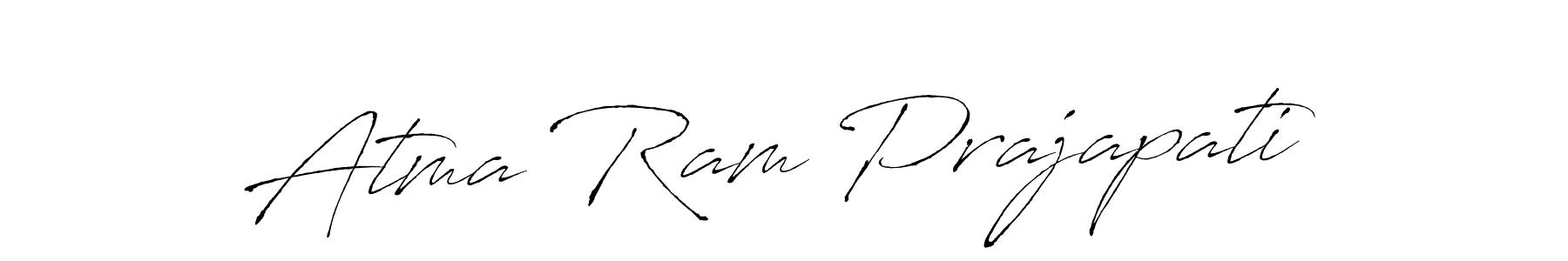 Design your own signature with our free online signature maker. With this signature software, you can create a handwritten (Antro_Vectra) signature for name Atma Ram Prajapati. Atma Ram Prajapati signature style 6 images and pictures png