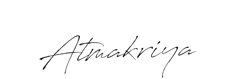 Atmakriya stylish signature style. Best Handwritten Sign (Antro_Vectra) for my name. Handwritten Signature Collection Ideas for my name Atmakriya. Atmakriya signature style 6 images and pictures png