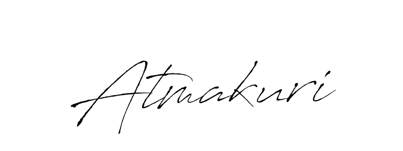 Make a beautiful signature design for name Atmakuri. With this signature (Antro_Vectra) style, you can create a handwritten signature for free. Atmakuri signature style 6 images and pictures png