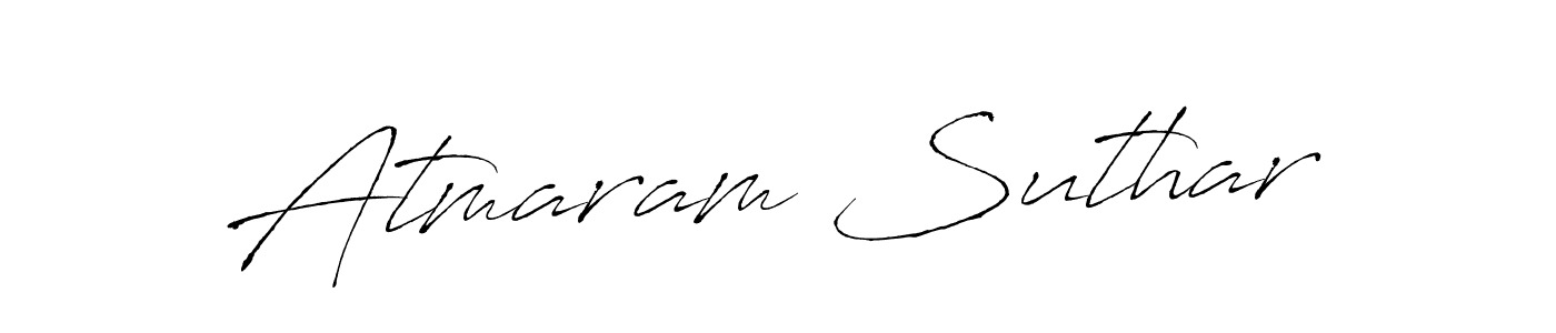 Similarly Antro_Vectra is the best handwritten signature design. Signature creator online .You can use it as an online autograph creator for name Atmaram Suthar. Atmaram Suthar signature style 6 images and pictures png