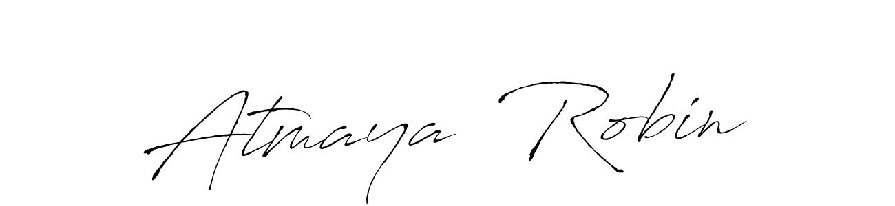 It looks lik you need a new signature style for name Atmaya  Robin. Design unique handwritten (Antro_Vectra) signature with our free signature maker in just a few clicks. Atmaya  Robin signature style 6 images and pictures png