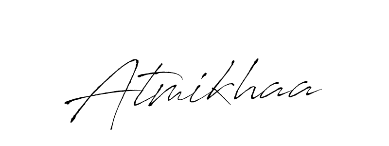 You can use this online signature creator to create a handwritten signature for the name Atmikhaa. This is the best online autograph maker. Atmikhaa signature style 6 images and pictures png