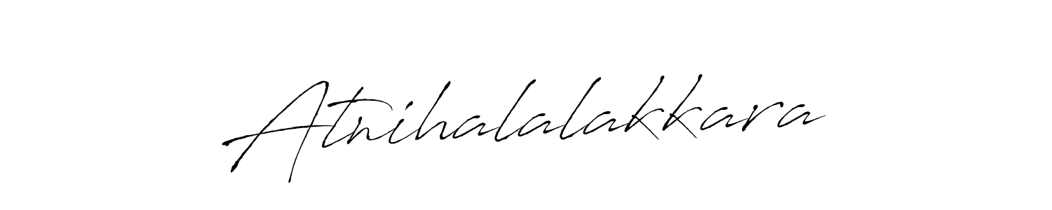 Use a signature maker to create a handwritten signature online. With this signature software, you can design (Antro_Vectra) your own signature for name Atnihalalakkara. Atnihalalakkara signature style 6 images and pictures png