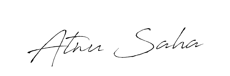 Similarly Antro_Vectra is the best handwritten signature design. Signature creator online .You can use it as an online autograph creator for name Atnu Saha. Atnu Saha signature style 6 images and pictures png