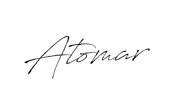 Atomar stylish signature style. Best Handwritten Sign (Antro_Vectra) for my name. Handwritten Signature Collection Ideas for my name Atomar. Atomar signature style 6 images and pictures png