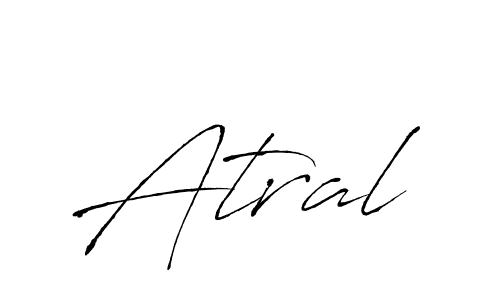 The best way (Antro_Vectra) to make a short signature is to pick only two or three words in your name. The name Atral include a total of six letters. For converting this name. Atral signature style 6 images and pictures png