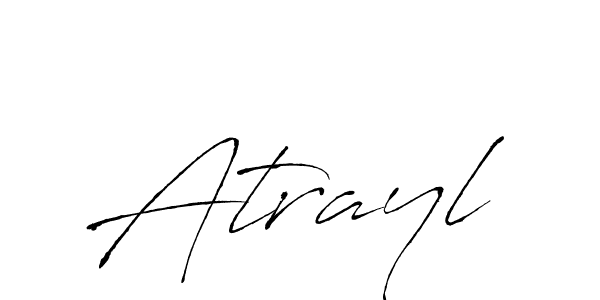 Once you've used our free online signature maker to create your best signature Antro_Vectra style, it's time to enjoy all of the benefits that Atrayl name signing documents. Atrayl signature style 6 images and pictures png