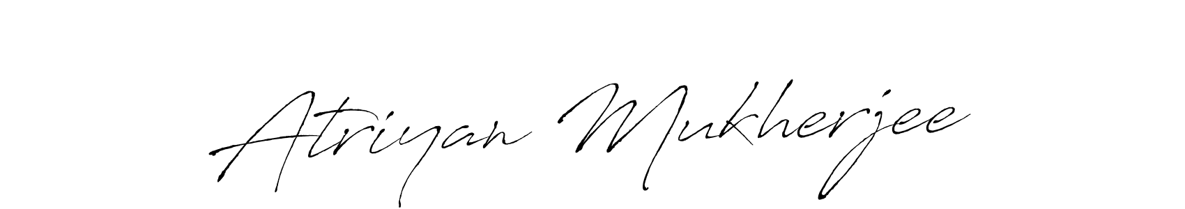 Use a signature maker to create a handwritten signature online. With this signature software, you can design (Antro_Vectra) your own signature for name Atriyan Mukherjee. Atriyan Mukherjee signature style 6 images and pictures png