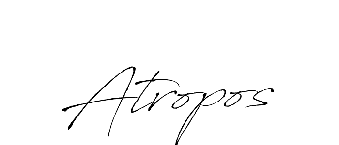 How to make Atropos name signature. Use Antro_Vectra style for creating short signs online. This is the latest handwritten sign. Atropos signature style 6 images and pictures png