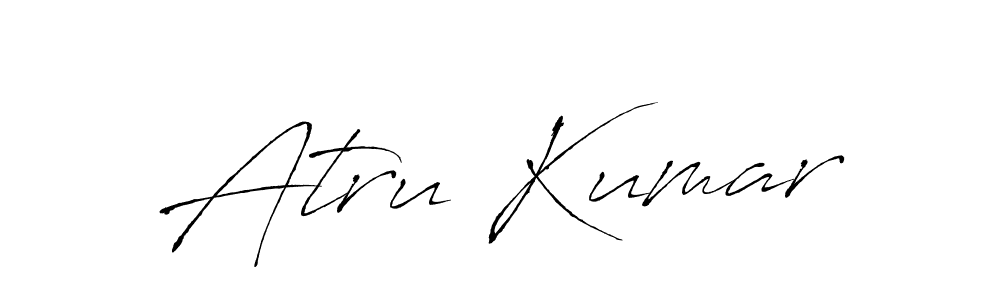 Make a beautiful signature design for name Atru Kumar. Use this online signature maker to create a handwritten signature for free. Atru Kumar signature style 6 images and pictures png