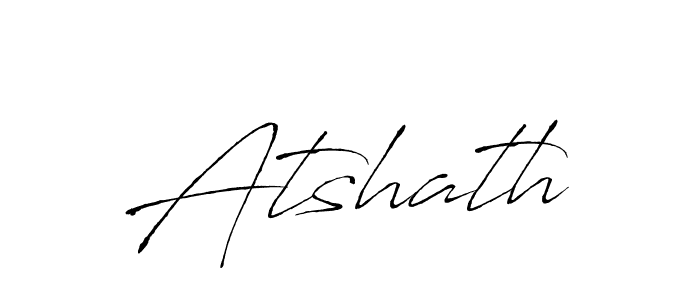 Also we have Atshath name is the best signature style. Create professional handwritten signature collection using Antro_Vectra autograph style. Atshath signature style 6 images and pictures png