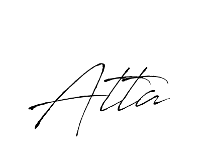 How to Draw Atta signature style? Antro_Vectra is a latest design signature styles for name Atta. Atta signature style 6 images and pictures png